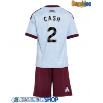 Maglie da calcio Aston Villa Matty Cash #2 Terza Maglia Bambino 2026-27 Manica Corta + Pantaloni corti)
